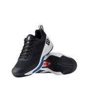 Buty tenisowe Wilson Rush Pro 4.5 Allcourt (stabilność) 2025 czarne/białe męskie